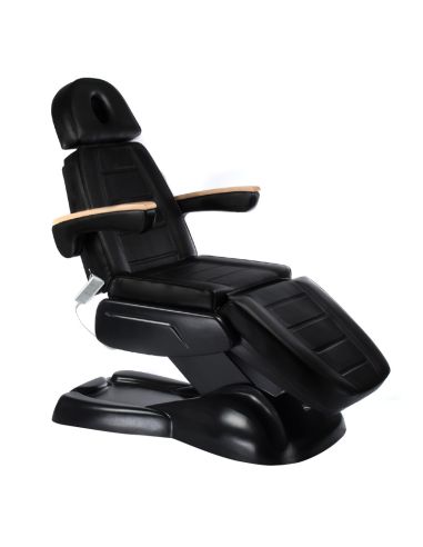 Fotel kosmetyczny elektryczny LUX BW-273B Czarny