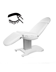 Fotel kosmetyczny Perfect Line White do makijażu permanentnego biały