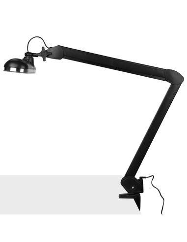 Lampa warsztatowa led Elegante 801-s z imadełkiem standard czarna