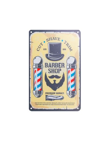 Tablica ozdobna barber B018