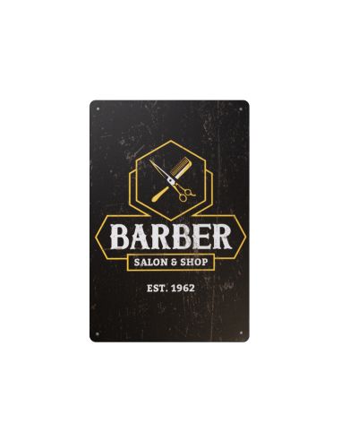 Tablica ozdobna barber B035