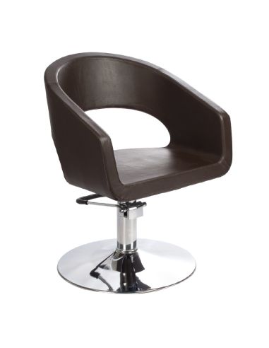 Fotel fryzjerski Paolo BH-8821 brązowy
