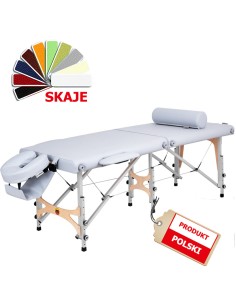 Stół składany do masażu aluminiowy Premium Ultra Alu
