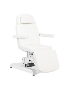 Fotel Kosmetyczny Expert W-12D 2 Silniki Biały