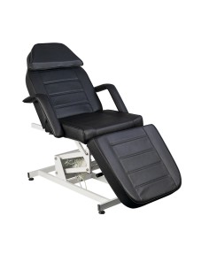 Fotel Kosmetyczny  673A - 1 Silnik - Czarny