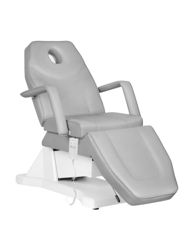 Fotel Kosmetyczny Elektryczny Soft 1 Siln. Szary