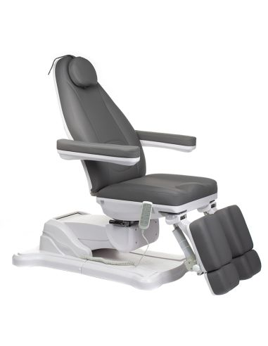 Elektryczny fotel kosmetyczny Mazaro BR-6672A Szar