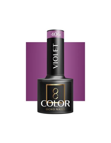 OCHO NAILS Lakier hybrydowy violet 406 -5 g