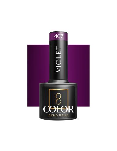 OCHO NAILS Lakier hybrydowy violet 407 -5 g