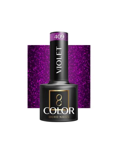 OCHO NAILS Lakier hybrydowy violet 409 -5 g