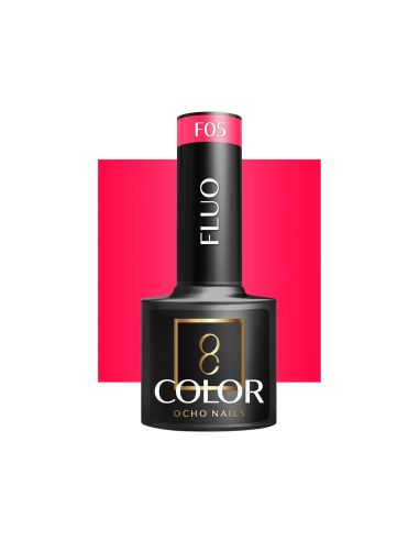 OCHO NAILS Lakier hybrydowy fluo F05 -5 g