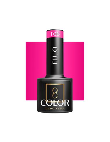 OCHO NAILS Lakier hybrydowy fluo F06 -5 g