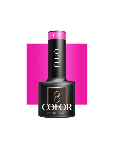 OCHO NAILS Lakier hybrydowy fluo F07 -5 g