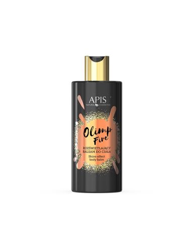 Apis olimp fire rozświetlający balsam do ciała, 300 ml